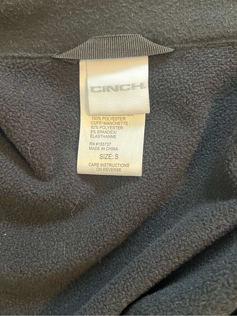 Cinch Ladies Black Concealed Carry Bonded Jacket Utility Performance Pockets - Picture 3 of 12